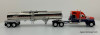 DCP by FG 1:64 Kenworth W990 Sleeper Tractor w/Brenner Chemical Tank Trailer, Red/Navy Blue