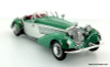 Minichamps 1:43 1938 Horch 855 Special-Roadster, Silver/Green