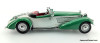 Minichamps 1:43 1938 Horch 855 Special-Roadster, Silver/Green