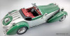 Minichamps 1:43 1938 Horch 855 Special-Roadster, Silver/Green