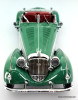 Minichamps 1:43 1938 Horch 855 Special-Roadster, Silver/Green