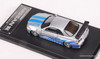 Fast Speed 1:64 Nissan Skyline R-34, Silver/Blue