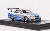 Fast Speed 1:64 Nissan Skyline R-34, Silver/Blue