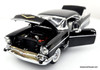 Franklin Mint 1:24 1957 Chevrolet Bel Air Sport Coupe, Black