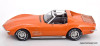 KK Scale 1:18 1972 Chevrolet Corvette C3, Metallic Orange