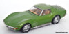 KK Scale 1:18 1972 Chevrolet Corvette C3, Metallic Green