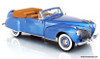 Franklin Mint 1:24 1941 Lincoln Continental Convertible, Blue