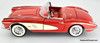 Franklin Mint 1:24 1959  Chevrolet Corvette, Red/White