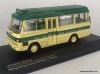 Tiny 1:43 1984 Mitsubishi Fuso Rosa 14 Seat Mini Bus, Green/Cream