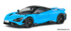 Solido 1:43 2020 McLaren 765LT, Curaco Blue