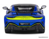 Solido 1:43 2023 Aston Martin V12 Vantage, Metallic Blue/Yellow