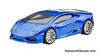 Hot Wheels Premium 1:64 Lamborghini Aventador Coupe & Lamborghini Huracan LP 610-4