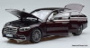 2021 Mercedes Benz S Class AMG, Metallic Red 1:18 Diecast Model Car by Norev