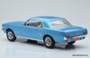 1965 Ford Mustang Hard Top Coupe, Turquoise Metallic 1:18 Diecast Model Car by Norev