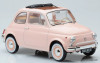 1968 Fiat 500L, Pink 1:18 Diecast Model Car by Norev