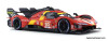 2023 Ferrari 499P #50 24 Hours Le Mans Red 1:18 Diecast Model Car by Burago