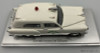 1954 Chevrolet  National Ambulance White, Maple Leaf 1:43 Resin Cast Model by Kess