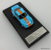 Porsche 911 Turbo 930 Blackbird Gulf Livery, Light Blue 1:64 Diecast Model Car by Master