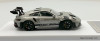 Porsche 911 (992) GT3 RS, Silver Gray 1:64 Diecast Model Car by LMLF