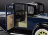 1931 Ford Model A Coupe, Riviera Blue 1:18 Diecast Model Car by Sun Star