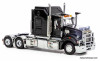 Mack Super-Liner Sleeper Tractor Late Edition, Black 1:50 Diecast Model Truck by Drake