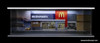 Parking Lot Scene McDonalds (w/Lights) 1:64 Diorama by MoreArt