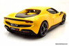2021 Ferrari 296 GTB Hybrid, Yellow 1:18 Diecast Model Car by Burago