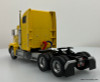 1993 Freightliner FLD 112 Hightop Sleeper w/ Dry Goods Shipping Container Trailer: Hyundai 1:43 Diecast/ABS Plastic Model Truck by Altaya