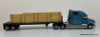 2002 Mack Vision Hightop Sleeper Tractor w/Flatbed Trailer & Wood Load 1:43 Diecast/ABS Plastic Model Truck by Altaya