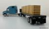 2002 Mack Vision Hightop Sleeper Tractor w/Flatbed Trailer & Wood Load 1:43 Diecast/ABS Plastic Model Truck by Altaya