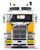 Kenworth K200 Prime Mover Sleeper Tractor, Yellow/White: Big Hill Cranes 1:50 Diecast Model Truck by Drake