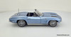 1963 Corvette Convertible - Silver Blue 1:24 Diecast Model by Danbury Mint