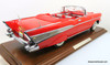 1957 Chevrolet Bel Air Convertible - Museum Masterpiece Replica (Red) 1:12 Diecast Car by Danbury Mint