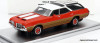 1972 Oldsmobile Vista Cruiser 442, Orange/White 1:43 Resin Cast Model by Kess