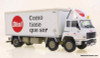 1981 Dodge C-2626 Delivery Truck: Dhul, White 1:43 Diecast Model Truck by Hachette