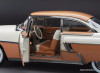 1956 Mercury MontClair Hard Top, Glamour Tan/Classic White 1:18 Diecast Model Car by Sun Star