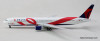 Boeing 767-400ER: Delta Airlines (Reg #N845MH), Breast Cancer Research Livery 1:400 Diecast Model Plane by Gemini Jets
