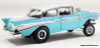 1957 Chevrolet Bel Air Gasser, Blue/White 1:18 Diecast Model Car by ACME
