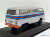 1972 Volkswagen T2 Delivery Van, Silver: Martini Racing (Porsche) 1:43 Diecast Model Vehicle by Minichamps