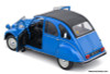 1982 Citroen 2CV6, Petrol Blue 1:18 Diecast Model Car by Solido