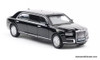 2018 Aurus Senat: Russian Presidential State Car, Black  1:64 Diecast Model Car by Xcar