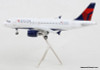 Airbus A319: Delta Airlines (Reg# N371NB) 1:200 Diecast Model Plane by Gemini 200
