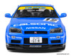 2000 Nissan GT-R R34 Streetfighter #12 (Calsonic Tribute), Blue 1:18 Diecast Model Car by Solido