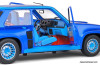 1980 Renault 5 GT Turbo, Metallic Blue 1:18 Diecast Model Car by Solido