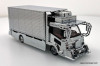 Dekotora Car Carrier, Chrome Version 1:64 Diecast Model Truck by Micro Turbo