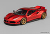 Ferrari 488 Wide Body LBWK, Metallic Red 1:64 Diecast Model Car by CM Model