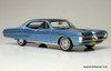 1967 Pontiac Bonneville Tyrol Blue 1:43 Resin Cast Replica Goldvarg Collection