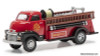 1954 GMC Fire Truck: Fire Department 117 1:48 ABS Plastic Model Truck by Denver Diecast