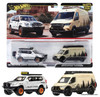 Hot Wheels Premium 2005 Toyota Land Cruiser Prado & Mercedes-Benz Sprinter Tourer 1:64 Diecast Model Vehicles by Hot Wheels