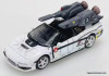 Honda NSX w/Trailer, White : NSXTRA Valkrie Theme Livery 1:64 Diecast Model Car by MLGB